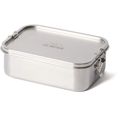 ECO Brotbox Bento classic+ Lunchbox Edelstahl Dose Box mit Trennwand Brotdose | 17649 / EAN:4260424180375