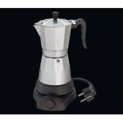 Espressokocher Classico für 6 Tassen elektrisch Espresso Mokka kochen Aluminium | 3414 / EAN:4017166273700