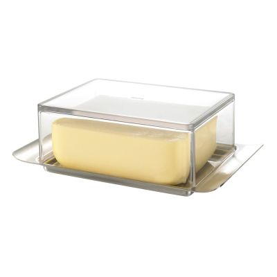 Gefu Butterdose Brunch 250g klein Transparent Butterbehälter | 11259 / EAN:4006664336208