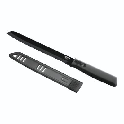 Kuhn Rikon Brotmesser graphit Küchenmesser Messer Brot schneiden Colori | 2690 / EAN:7610154226435