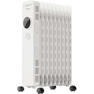 Midea Ölradiator NY2009-20M 9 Rippen 2000 Watt 3 Stufen Thermostat | 19444 / EAN:4048164108770