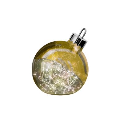 Sompex Leuchte Ornament LED große Weihnachtskugel Lichtkugel dimmbar Gold 30cm | 17029 / EAN:4029599096160