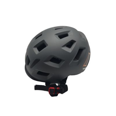 SPEQ E-Bike Helm Größe S/M 54-58 cm dunkelgrau Rücklicht Blinker Fahrradhelm | 18536 / EAN:4056117048585