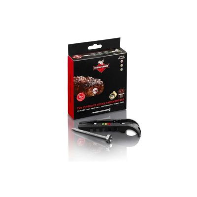 Steak Champ 3-Color Grillthermometer elektronisches Kern-Temperaturmessgerät Thermometer black | 12048 / EAN:4260303821023