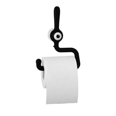 Toilettenpapierhalter TOQ schwarz Rollenhalter WC Papierhalter Halter Papier Badaccessoires | 719 / EAN:4002942166482
