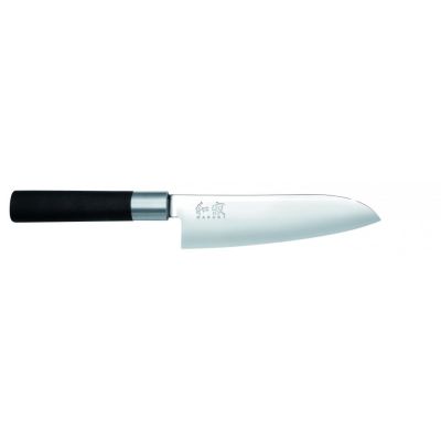 Wasabi Black Santoku Messer 6716S Kochmesser Küchenmesser japanische Messer Profi Knife | 8224 / EAN:4901601464498