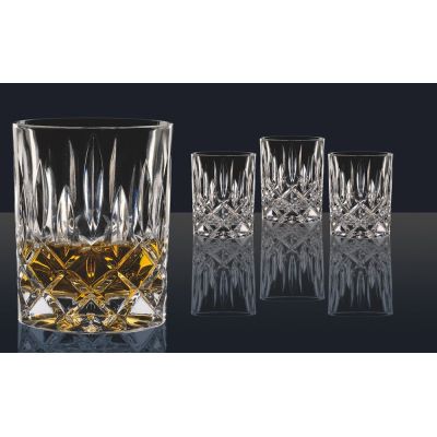Whiskygläser 4er Set Noblesse Whiskyset Whisky-Glas Gläser Becher Whiskyglas Kristall Tumbler | 4835 / EAN:4003762225526