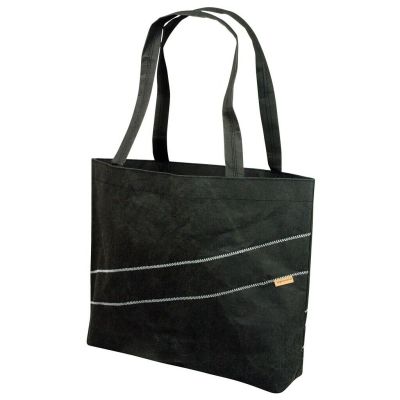 Zuperzozial Einkaufstasche Schultertasche Shoppingtasche schwarz aus Naturfasern | 8697 / EAN:8717371226053