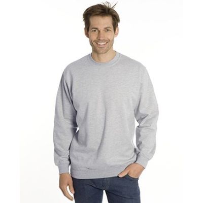 SNAP Sweat-Shirt Top-Line, Gr. M, Farbe grau meliert | 040102-200-17 / EAN:0651650570049