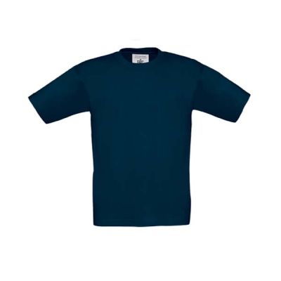 T-Shirt B&C Exact 190 Kids, Navy, Gr. 104 | 11900519-100-05 / EAN:0651650571961