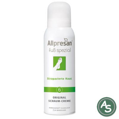 Allpresan Fuss-Schaum-Creme Strapazierte Haut (Nr 6) - 125 ml | A0101255 / EAN:4038235112553