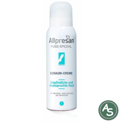 Allpresan Fuss Spezial Schaum-Creme Empfindliche Haut (Nr 1) - 125 ml | A0101103 / EAN:4038235111037