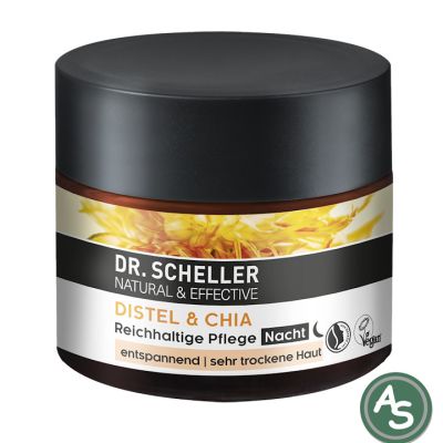 Dr. Scheller Distel & Chia Reichhaltige Pflege Nacht - 50 ml | D55864 / EAN:4051424558642