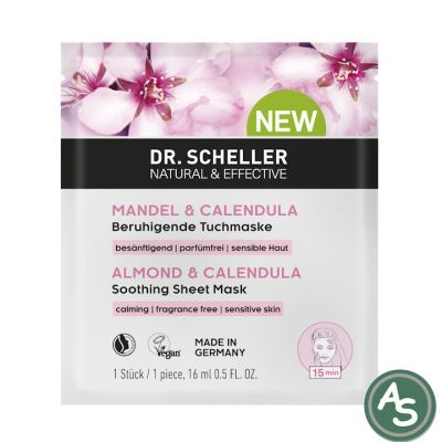 Dr. Scheller Mandel & Calendula Beruhigende Tuchmaske - 16 ml | D55880 / EAN:4051424558802