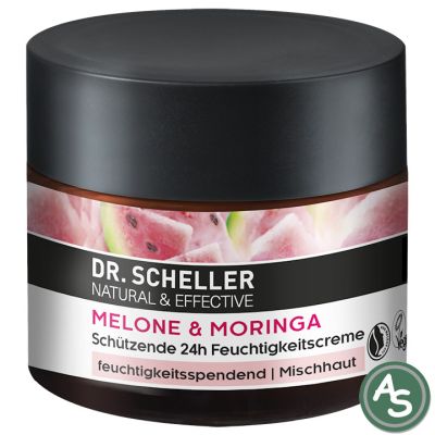 Dr. Scheller Melone & Moringa Schützende 24h Feuchtigkeitscreme - 50 ml | D55956 / EAN:4051424559564