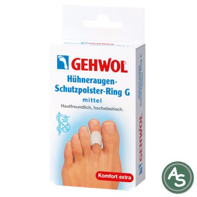 Gehwol Hühneraugen-Schutzpolster-Ring G mittel 3 Stück | G1026922 / EAN:4013474106747
