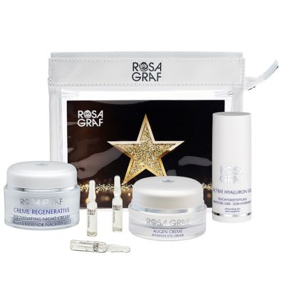Rosa Graf Beautytasche Blue Line mit 4 Produkten | RG2395A / EAN:4250448600409