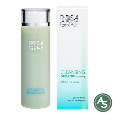 Rosa Graf CLEANSING Organic Cellpeeling Green - Sensitive - 125 ml | RG807 / EAN:4250448609334