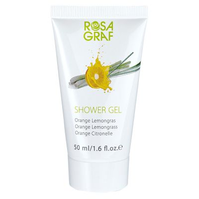 Rosa Graf Shower Gel Orange / Lemongras - 50 ml | RG1801 / EAN:4250448607484